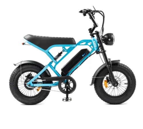 V20 Pro Mini-Fatbike | Blau | 250-Watt