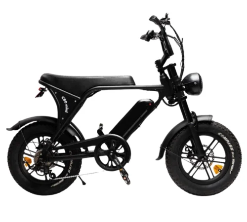 C80 Mini-Fatbike | Schwarz | 250-Watt